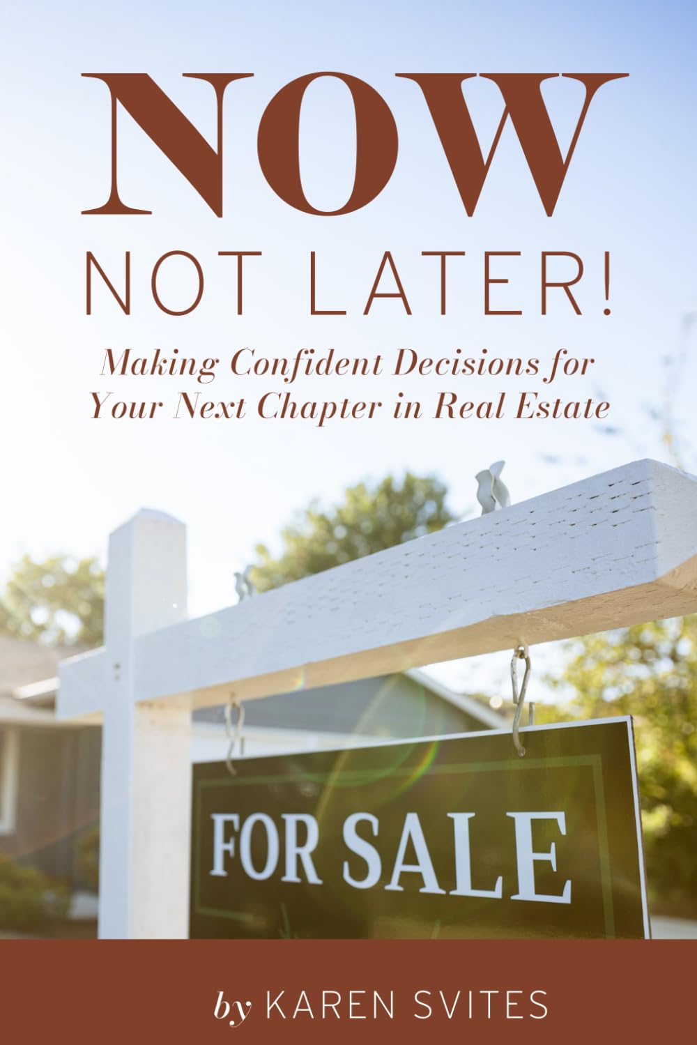 Cover of Now, Not Later! by Karen Svites